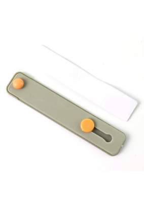 Olive Green Phone Loop Finger Holder, Phone Grip Straps Silicone Phone Finger Strap (1 Pc)