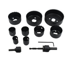 12 Pcs 19-64mm Hole Saw Kit