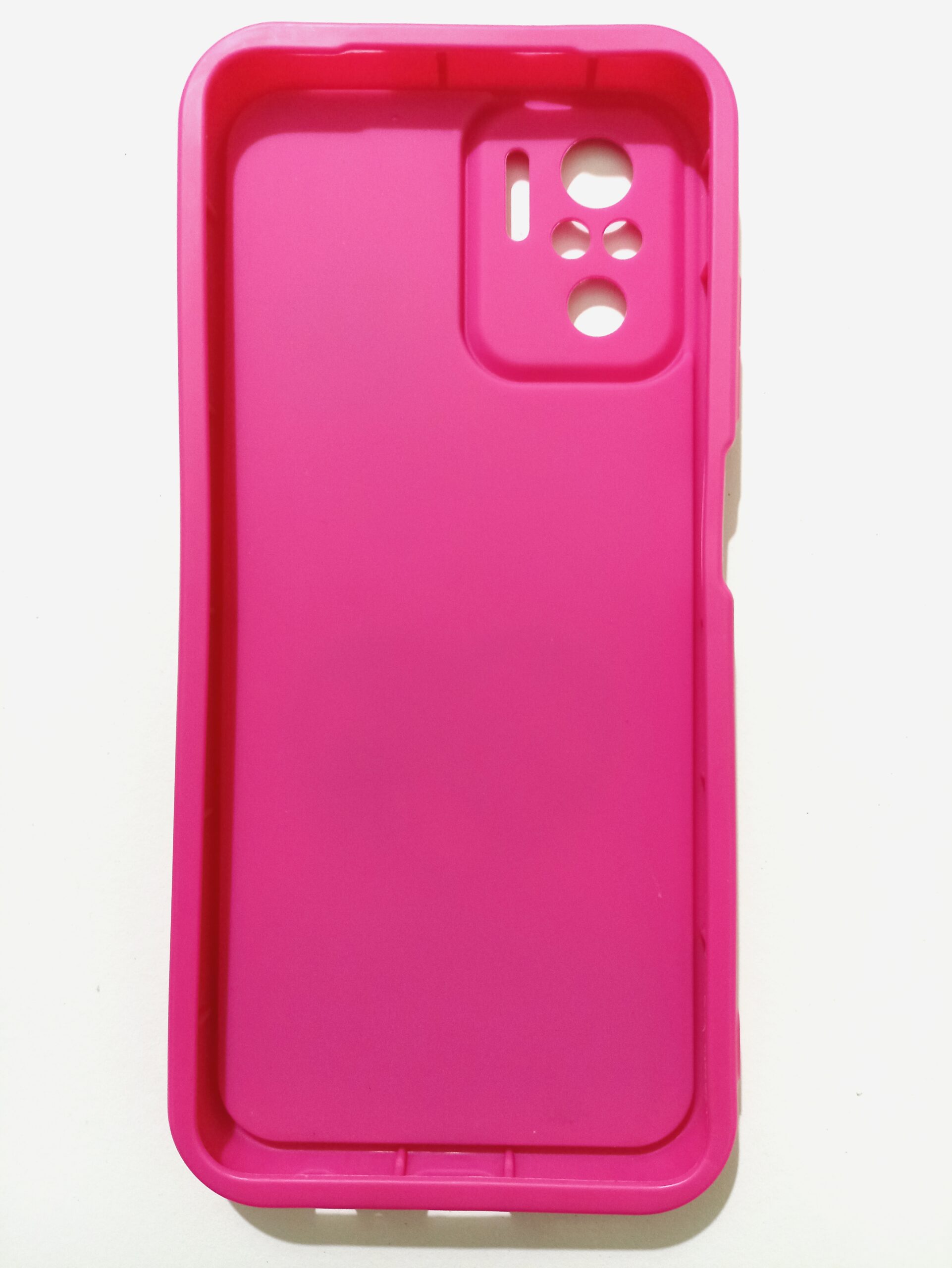 Mobile Case Compatible with Xiaomi Redmi Note 10 / 10S / Note 11 SE, Non Moving Glitter Cover for Girls & Women Soft TPU Shockproof Anti Scratch Drop Protection Cover (Pink) - Image 3